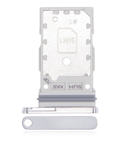 [107082079234] Tiroir SIM double compatible SAMSUNG S22 Ultra - Blanc