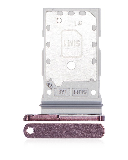 Tiroir Double SIM pour SAMSUNG S22 Ultra - Bordeaux