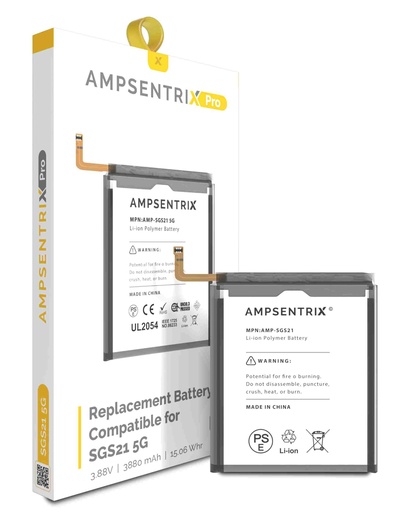 [107082079263] Batterie compatible SAMSUNG S22 5G - AmpSentrix Pro