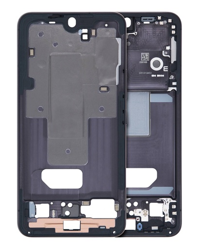 [107082079289] Châssis central compatible Samsung Galaxy S22 5G - Version Internationale - Phantom Black