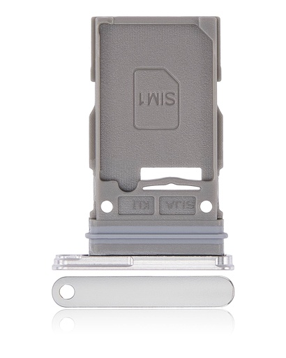 Tiroir SIM pour SAMSUNG S22 5G - S22 Plus 5G - Blanc
