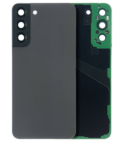 Vitre arrière avec lentille caméra pour SAMSUNG S22 Plus 5G - Aftermarket Plus - Sans logo - Graphite