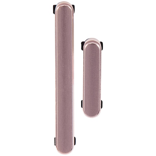 [107082089551] Boutons power et volumes compatibles SAMSUNG S22 - S22 Plus - Pink Gold