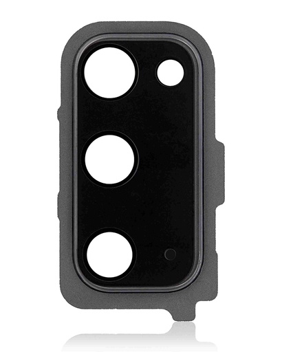 Lentille caméra arrière avec anneau pour SAMSUNG S20 et S20 5G - Gris cosmique