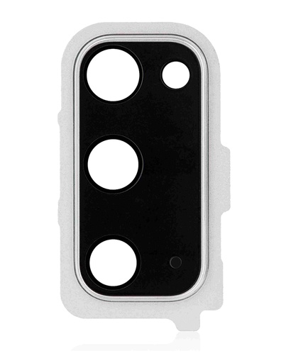 Lentille caméra arrière avec anneau pour SAMSUNG S20 et S20 5G - Nuage blanc