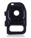 Lentille caméra arrière pour SAMSUNG S7 - S7 Edge - Noir