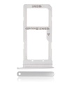 Tiroir Double SIM pour SAMSUNG S7 Edge - Blanc