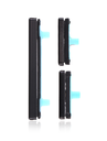 Bouton Power - Volumes et Switch pour SAMSUNG S8 - S8 Plus - Noir