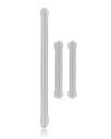 Bouton Power - Volumes et Switch pour SAMSUNG S8 - S8 Plus - Argent