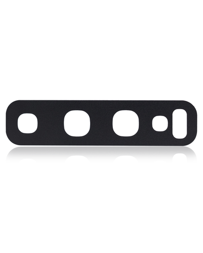 Lot de 10 lentilles caméra arrière - verre seul avec adhésif pour SAMSUNG S10 - S10 Plus