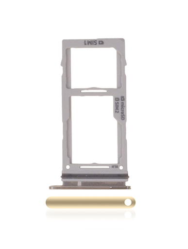 Tiroir Double SIM pour SAMSUNG S10 - S10 Plus - S10E - Canary Yellow