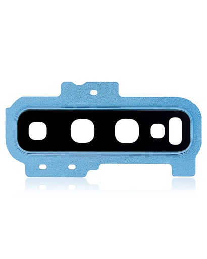 Lentille caméra arrière avec anneau pour SAMSUNG S10 Plus - Bleu