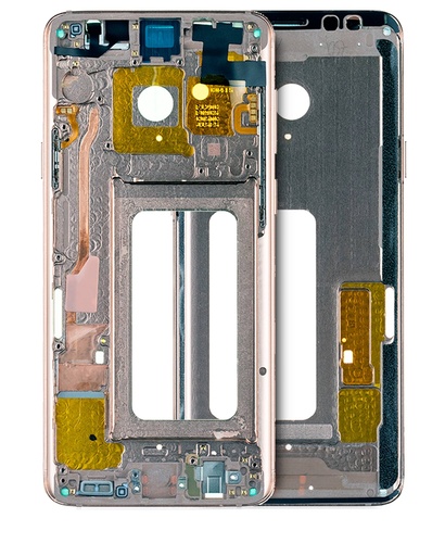 Châssis central pour Samsung S9 Plus - Sunrise Gold