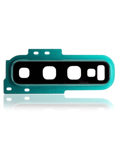 [107082020130] Lentille caméra arrière avec anneau compatible SAMSUNG S10 - Vert