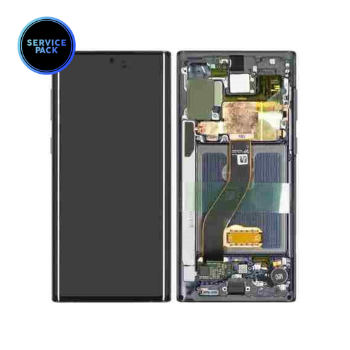 [GH82-20817A] Bloc écran OLED pour SAMSUNG Note 10 - N970F - SERVICE PACK - Noir