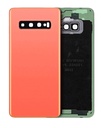 Vitre arrière avec lentille caméra compatible SAMSUNG S10 - Sans Logo - Aftermarket Plus - Flamingo Pink