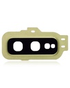 Lentille caméra arrière avec anneau pour SAMSUNG S10E - Jaune Canard