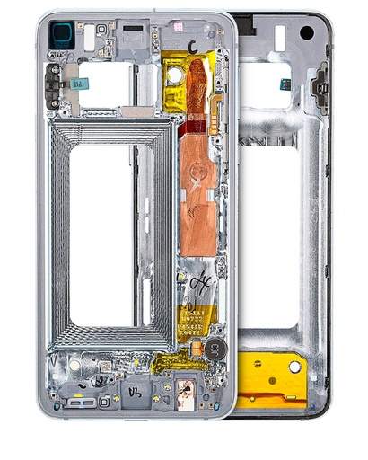 Châssis central pour SAMSUNG S10E - Prism White