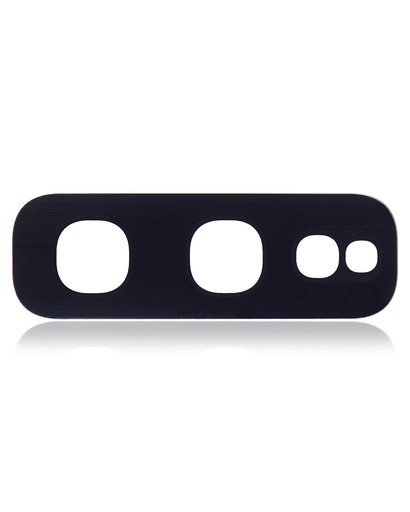 Lot de 10 lentilles caméra arrière - verre seul avec adhésif pour SAMSUNG S10E - Prism Black