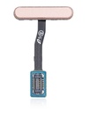Lecteur d'empreintes digitales avec nappe bouton power compatible Samsung S10E - Flamingo Pink