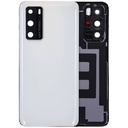 Vitre arrière avec lentille caméra pour HUAWEI P40 - Ice White