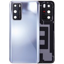 Vitre arrière avec lentille caméra pour HUAWEI P40 - Silver Frost
