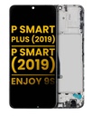 Bloc écran LCD avec châssis pour HUAWEI P Smart Plus 2019 - P Smart 2019 - Enjoy 9S - Reconditionné - Noir