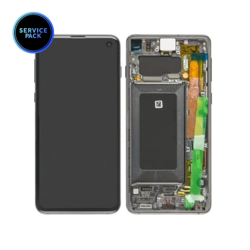 [GH82-18850A] Bloc écran OLED pour SAMSUNG S10 - G973 - SERVICE PACK - Noir