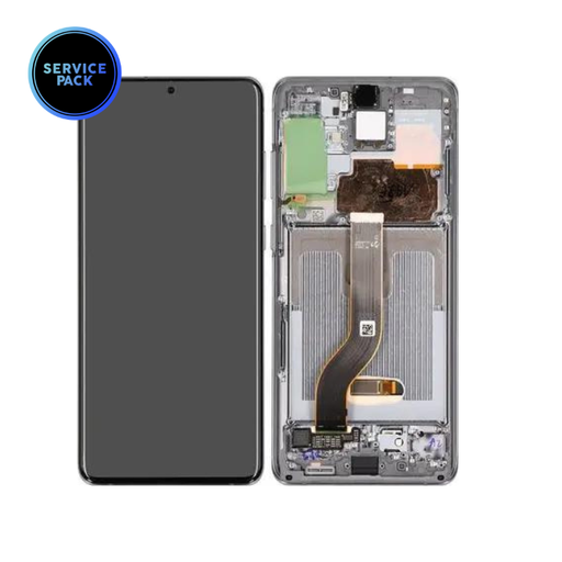 [GH82-22134E] Bloc écran OLED pour SAMSUNG S20 Plus - G986F - SERVICE PACK - Gris