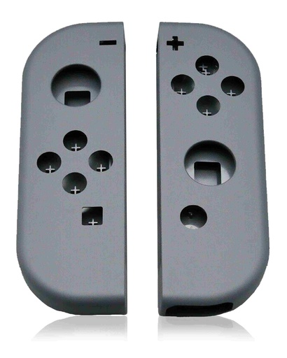 [107082079938] Coque Joy Con pour Nintendo Switch OLED - Gris