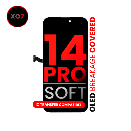 [107082131115] Bloc écran OLED compatible iPhone 14 Pro - Aftermarket Pro - XO7 Soft