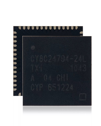 IC programmable système pour MacBook Pro - CY8C24794 - CY8C24794-24L - CY8C24794-24LTXI - QFN - 56 pins