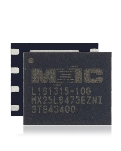 Chipset BIOS EFI pour MacBook Air 13" A1466 - Début 2015 - Milieu 2017 - U6100 -820-00165-A - QFN - 8 pins