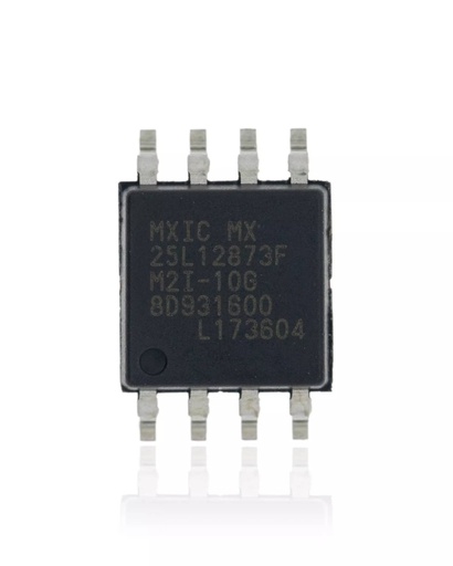 [107082069846] Puce IC BIOS compatible MacBook - Macronix MXIC - MX25L12873F M2I-10G - 25L12873FM2I-10G - MX25L12873F - 25L12873F 16MB - SOP - 8 pins