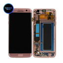 Bloc écran OLED pour SAMSUNG S7 Edge - G935F - SERVICE PACK - Rose Gold