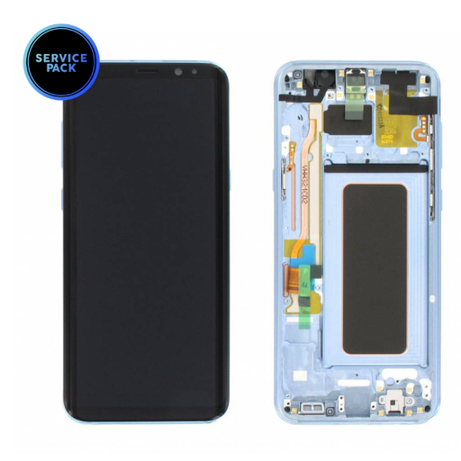 [GH97-20470D] Bloc écran OLED pour SAMSUNG S8 Plus - G955F - SERVICE PACK - Bleu