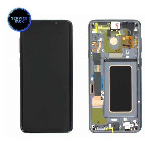 [GH97-21696C] Bloc écran OLED SAMSUNG S9 - G960F - Gris Titanium - SERVICE PACK