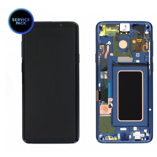 [GH97-21691D] Bloc écran OLED pour SAMSUNG S9 Plus - G965F - SERVICE PACK - Bleu