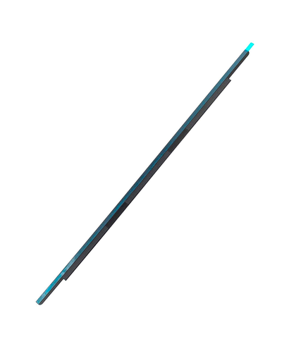 Lot de 10 Bandes de lunette inférieure en verre pour écran d'affichage sans logo pour MacBook Pro 13" - Pro Touch Bar 13" - Pro Retina 13" - A2338 - 22289 - A2159 - A1989 - A1706 - A1708