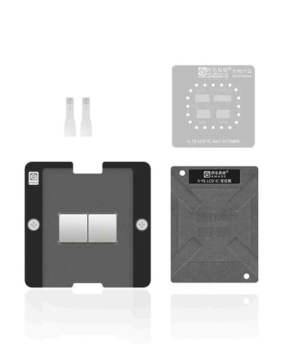 Plateforme de rebillage de puce IC d'affichage pour iPhone Série X à 15 - Amaoe