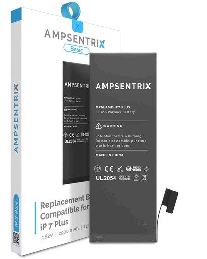Batterie pour iPhone 7 Plus - Ti - AmpSentrix Basic