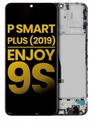 Bloc écran avec châssis compatible Huawei P-Smart Plus (2019)/Enjoy 9S (Reconditionné) - Noir