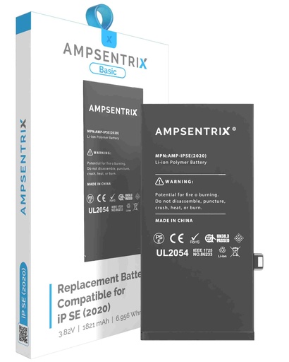 Batterie pour iPhone SE 2020 - Ti - AmpSentrix Basic