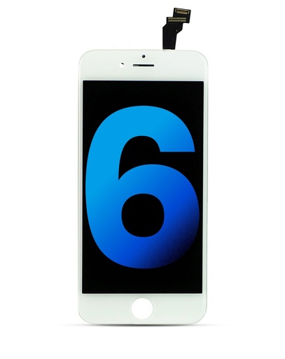 [107082000605] Bloc écran LCD compatible iPhone 6 - AQ7 - Blanc