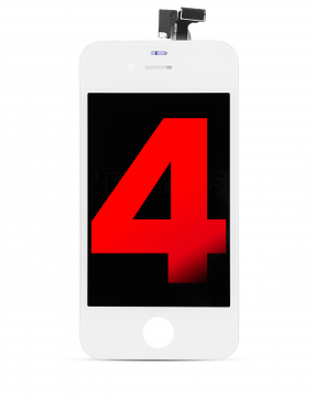 Bloc écran LCD pour iPhone 4 - Aftermarket plus - Blanc