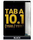 Bloc écran LCD sans châssis pour SAMSUNG Tab A 10.1 -  T510 et T515  - Reconditionné - Noir