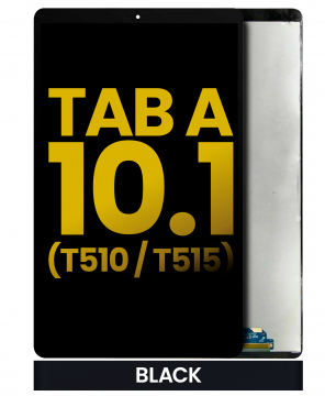 [107081017201] Bloc écran compatible SAMSUNG Tab A 10.1 -  T510 - T515  - Noir