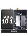 Bloc écran LCD avec châssis compatible SAMSUNG TAB A - 10.1"-2016  T580 - T585 - Reconditionné - Noir