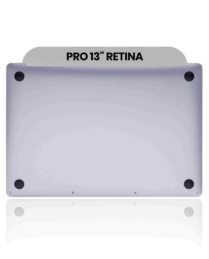 Coque - châssis inférieur - pour MacBook Pro 13" Retina - A2159 Milieu 2019 - Gris Sidéral
