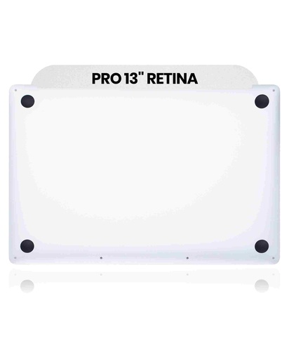 Coque - châssis inférieur - pour MacBook Pro 13" Retina - A2159 Milieu 2019 - Argent